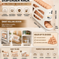 Rolling Egg Dispenser Rack