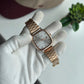 Apex Sleek Square Dial Men's Steel Watch