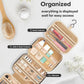 The Sovereign Quilted Hanging Toiletry Bag & Cosmetic Organizer