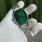 Apex Sleek Square Dial Men's Steel Watch